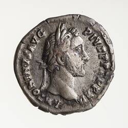 Coin - Denarius, Emperor Antoninus Pius, Ancient Roman Empire, 148 -149 AD