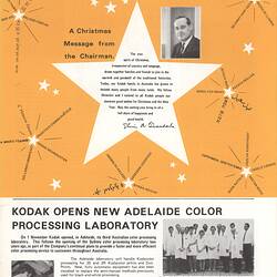 Newsletter - 'Australian Kodakery', No 21, Dec 1970 - Jan 1971