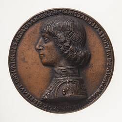 Electrotype Medal Replica - Costanzo Sforza