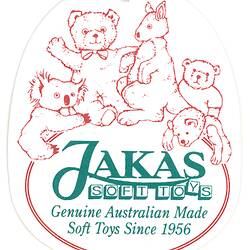 Swing Tag - Jakas Soft Toys