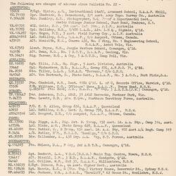 Bulletin - Kodak Australasia Pty Ltd, 'Kodak Staff Service Bulletin', No 23, 29 Jan 1944