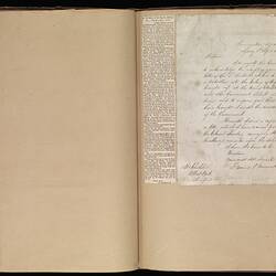Scrapbook - Caroline Chisholm, circa 1844-1861