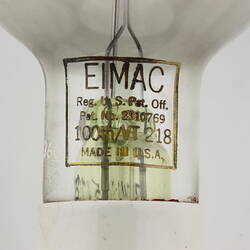 Electronic Valve - Eimac, Triode, Type 100TH, 1943