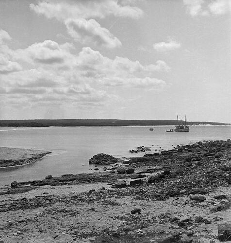 View of a coastline, Milingimbi, Northern Territory,  late 1920s-30s