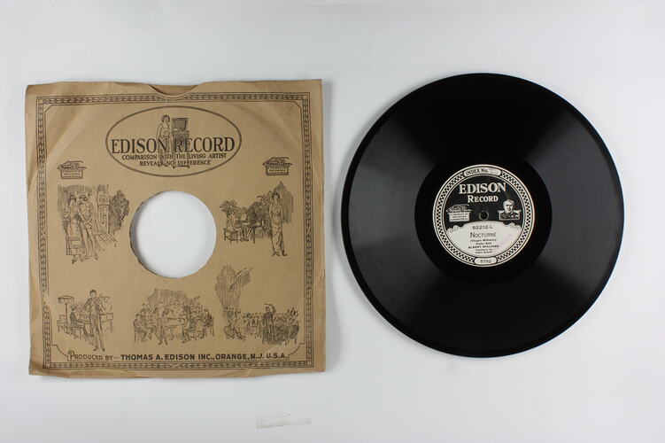 Disc Recording - Edison, Double-Sided, 'Nocturne' and 'Canzonetta', 1919-1929