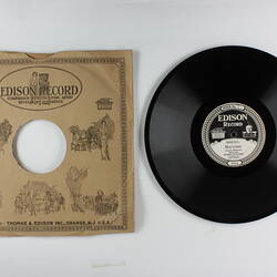 Disc Recording - Edison, Double-Sided, 'Nocturne' and 'Canzonetta', 1919-1929