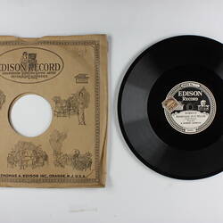 Disc Recording - Edison, Double-Sided, 'Arabesque, In G Major' and 'The Little Shepherd and Golliwogg's Cake Walk', 1928-1929