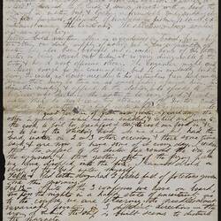 Letter - Robert Beckett, Voyage from England to Melbourne, Clipper Ship 'Underley', Dec 1866-Mar 1867