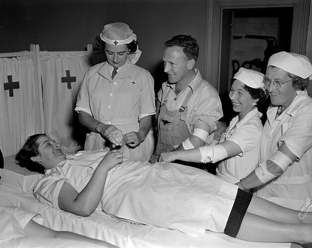 Swallow & Ariell Ltd, Employee Blood Donation, Port Melbourne, 08 Dec 1959