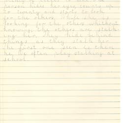 Document - Margaret Goodwin, to Dorothy Howard, Description of Hiding Game 'Stalking', 25 Mar 1955