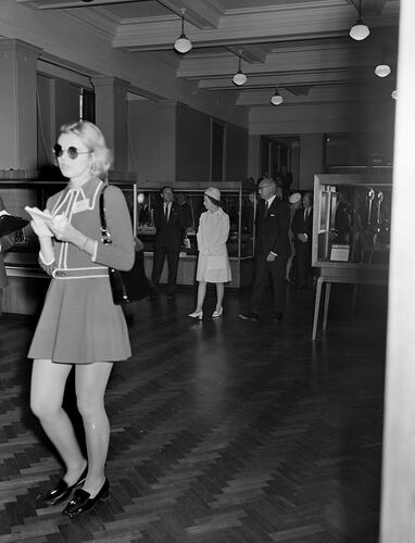 Royal Family Visit to the Museum, Swanston Street, Victoria, 1970