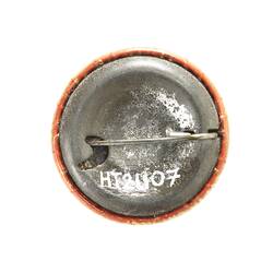 Badge - 'For Kith and Kin', World War I, 1915, Reverse