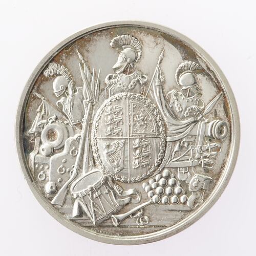 Medal - South Australia Long Service & Good Conduct Medal, Specimen, Queen Victoria, South Australia, Australia, 1895-1901 - Obverse