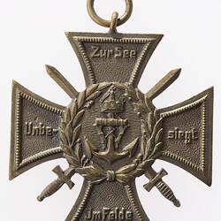 Medal - Navy and Marine Service Cross 1914-1918, Germany, 1921 - Obverse