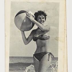 Leaflet - Swim & Sun Suits, Prudence Jane, Montrose, Victoria, circa 1955, Front