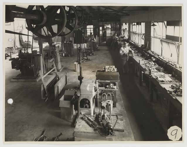Kodak Australasia Pty Ltd, Engineers Workshop, Abbotsford, circa 1938