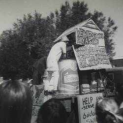 Photograph - School of Mines Students at Begonia Festival, Ballarat, Victoria, Mar 1966