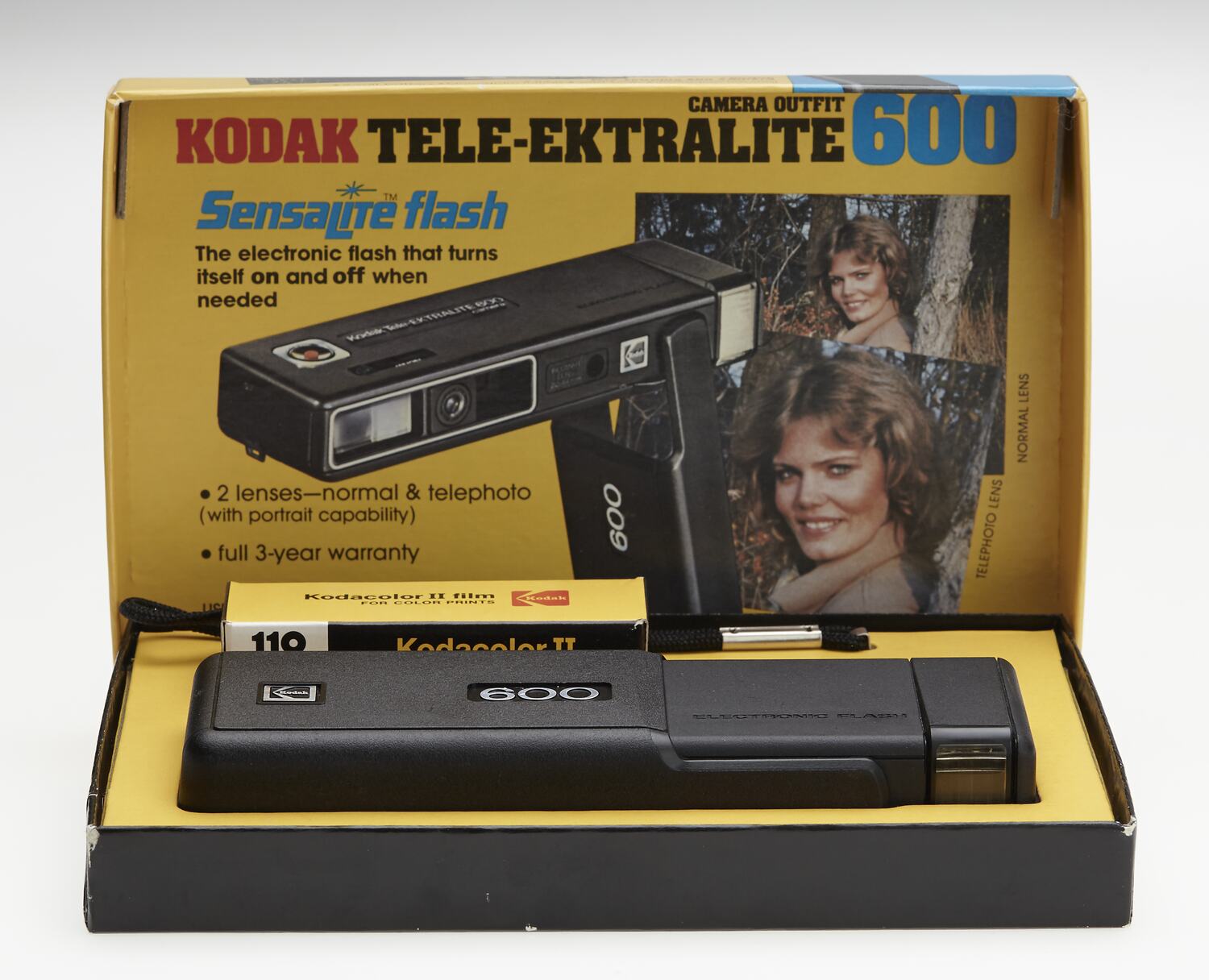 Camera Eastman Kodak, TeleEktralite 600 Camera Outfit, Rochester