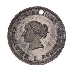 Medal - Melbourne International Exhibition Commemorative, 1880 AD
