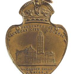 Medal - Edward VII Coronation, Hawthorn, 1902 AD