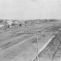 Negative - Road Construction, Mildura, Victoria, circa 1885