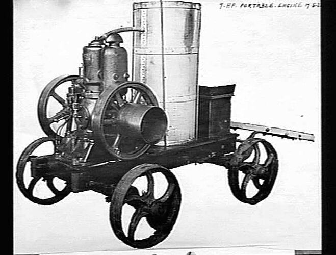 7 H.P. PORTABLE ENGINE: 17/5/20