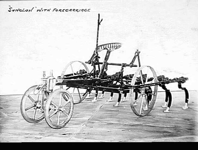 `SUNGLOW' WITH FORECARRIAGE