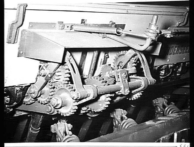 20-ROW `SUNDERSEEDER' SECTIONS: NOV 1955