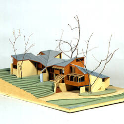 Architectural Model - Nichols House, Eltham, 1972-1973, Model by Huan Chen, 1989