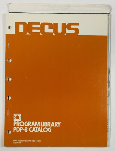 Orange and white book cover with orange and white text.