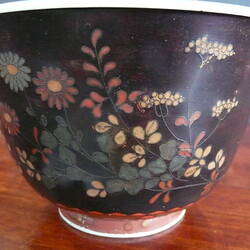 Bowl - Ceramic and Cloisonne, Japan, circa 1880
