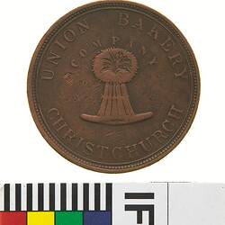 Union Bakery Company Token Penny