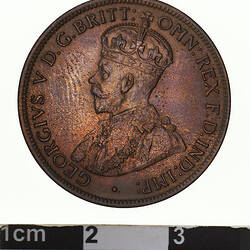 Specimen Coin - Halfpenny, Australia, 1920