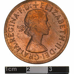 Coin - 1 Penny, Australia, 1958