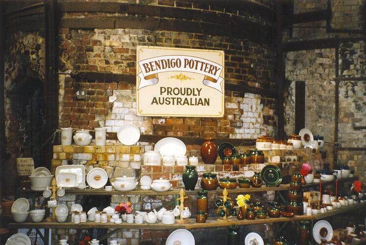 Pottery Displayed at the 1997 Bendigo Women on Farms Gathering