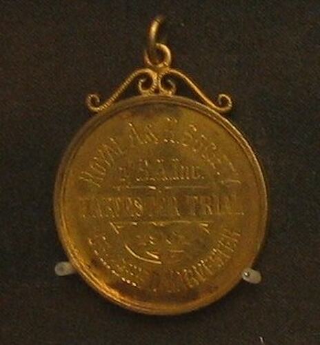 Medal - Royal Agricultural and Horticultural Society of  South Australia