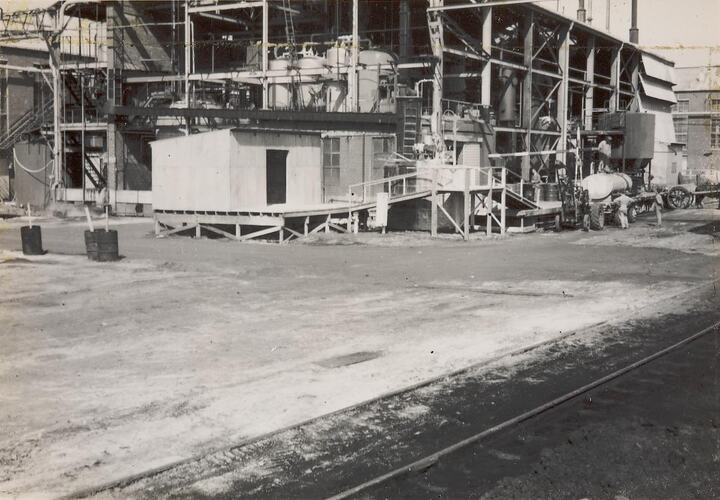 Digital Photograph - View of Phenol Plant, Monsanto Chemicals Australia, Footscray West, 1954