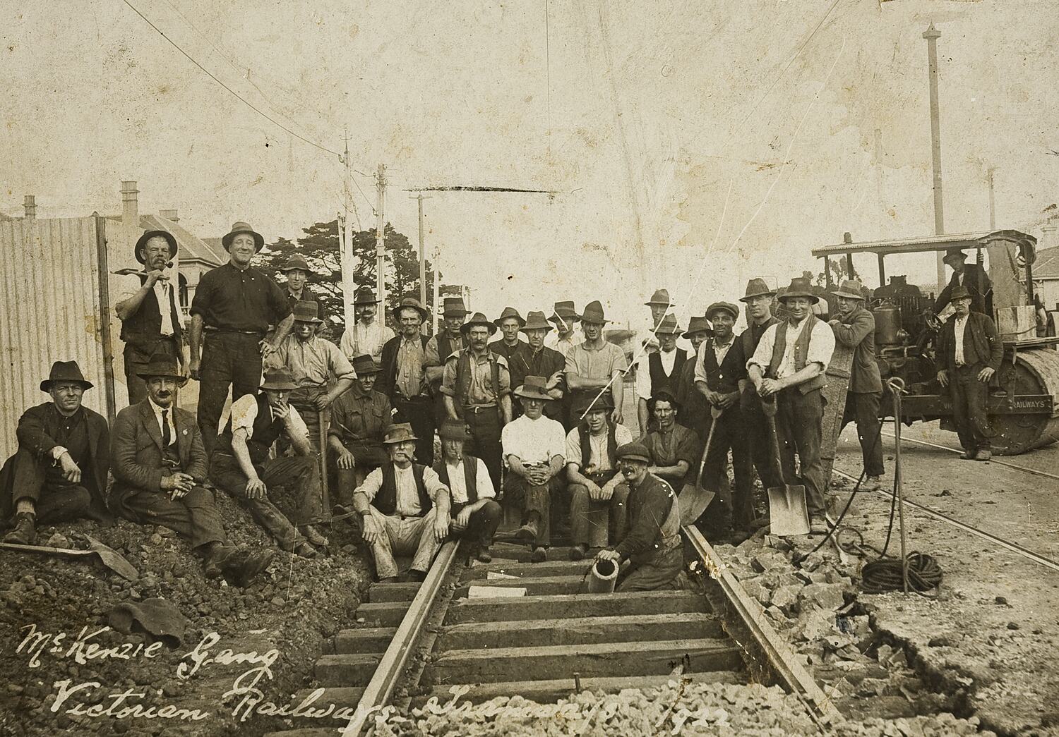 Digital Photograph - 'McKenzie Gang Victorian Railways, Tramways', St ...