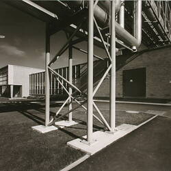 Photograph - Kodak Australasia Pty Ltd, Testing & Photo-Processing Building 7 & Gantry System, Kodak Factory, Coburg, circa 1965