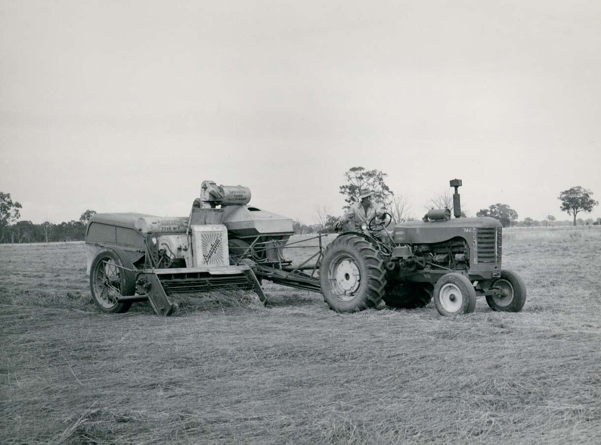 Photograph - H.V. McKay Massey Harris, No.7 Header, 1956