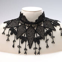 Collar - Black, Beaded, 19th Century