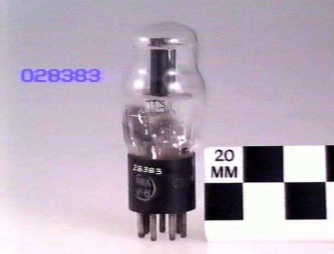 Electronic Valve - RCA, Dual Triode, Type 6A6, 1940s
