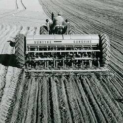 Photograph - H.V. McKay Massey Harris, Suntyne Seed Drill, 1955