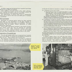Booklet - Facts About Quarantine in Australia, March 1957