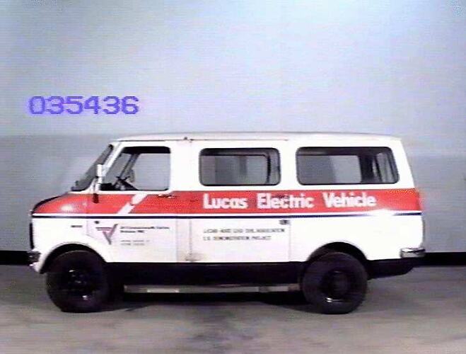 Electric Van - Lucas, Bedford, 1981