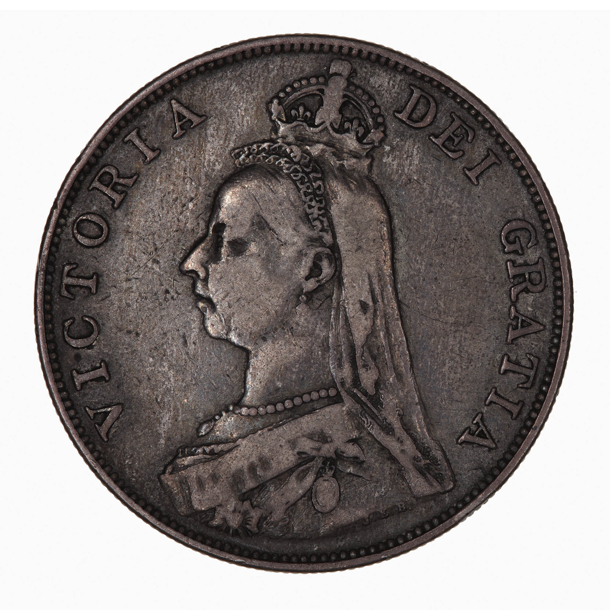 Coin - Double-florin, Queen Victoria, Great Britain, 1889