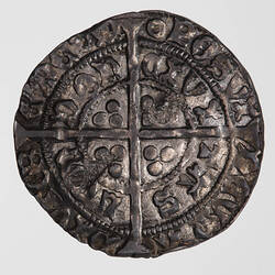 Coin - Groat, Edward IV, England, 1472-1473 (Reverse)