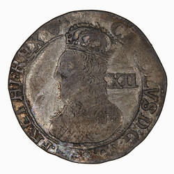 Coin - 1 Shilling, Charles I, Great Britain, 1632-1638 (Obverse)