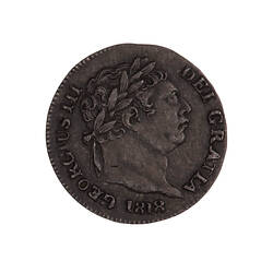 Coin - Penny, George IV, Great Britain, 1829 (Obverse)