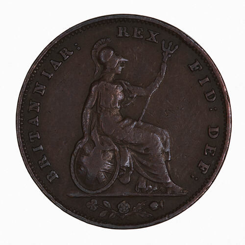 Coin - Farthing, William IV, Great Britain, 1835